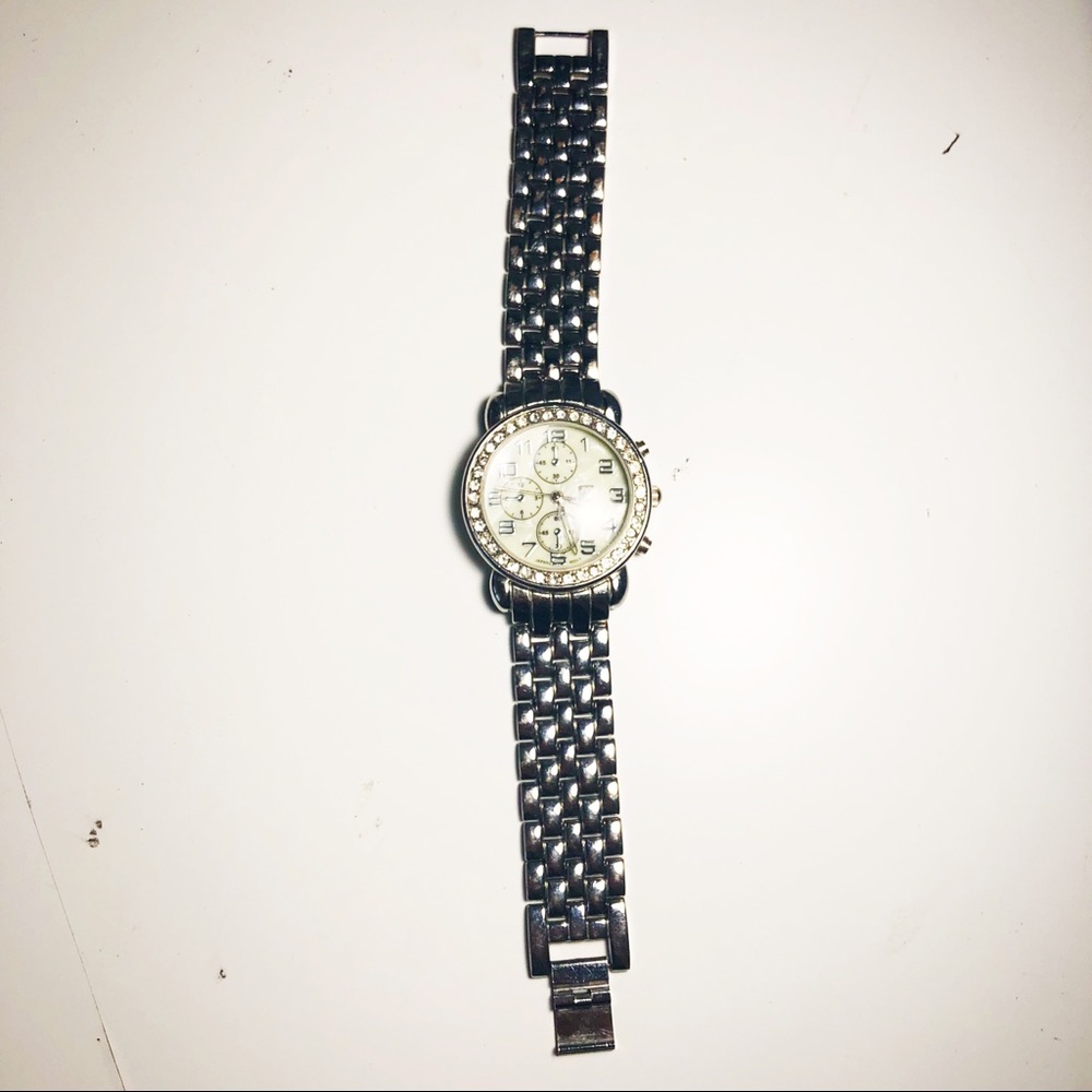 NY&C Silver Watch
